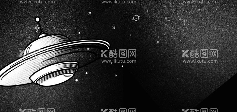 编号：37712201282009465694【酷图网】源文件下载-星空星空飞船背景