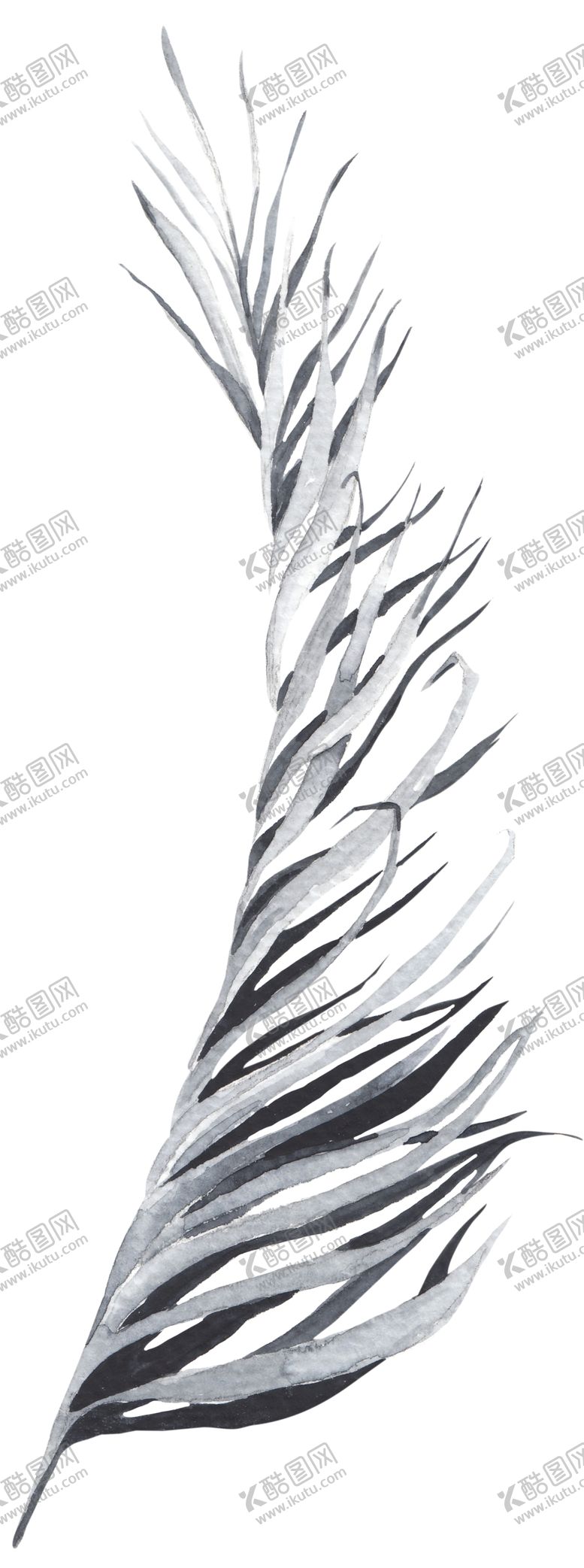 编号：75387709191758377701【酷图网】源文件下载-北欧小清新水彩植物图案