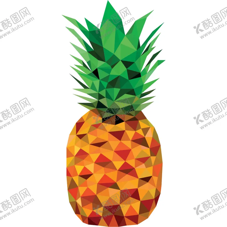 编号：84272306250249153232【酷图网】源文件下载-卡通菠萝