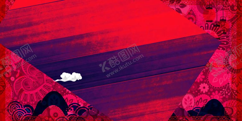 编号：79860509271009161850【酷图网】源文件下载-国风喜庆节日背景