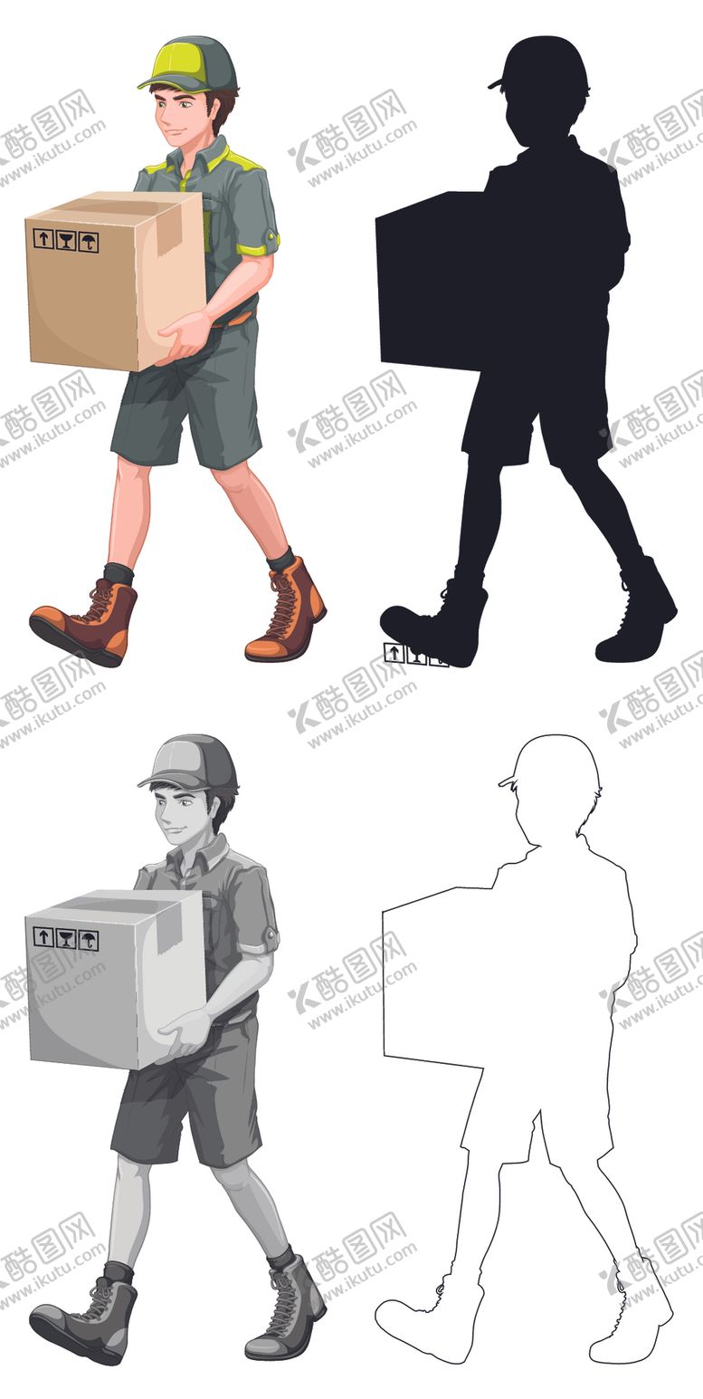 编号：72802909151656336980【酷图网】源文件下载-矢量人物素材