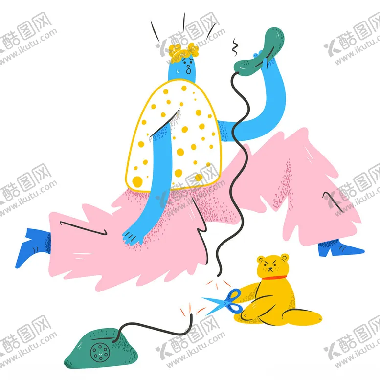 编号：29989201301300349295【酷图网】源文件下载-平面化人物