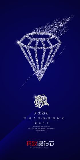 裸钻创意海报