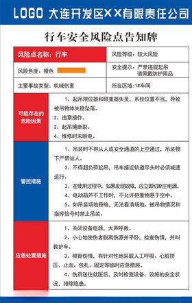 安全风险告知