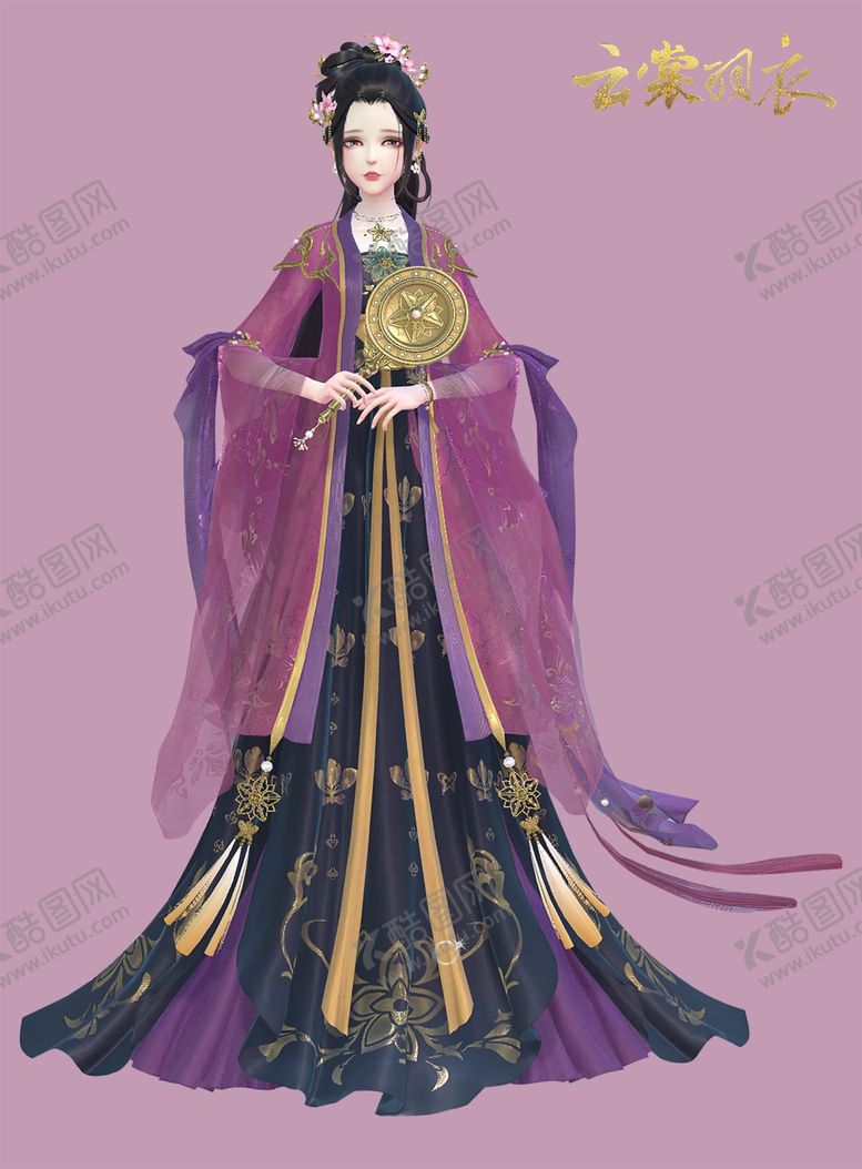 编号：76710307140411512418【酷图网】源文件下载-古风游戏人物