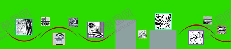 编号：98205409202205213206【酷图网】源文件下载-平面构成墙画