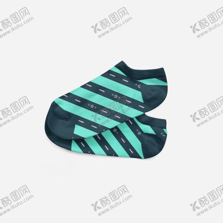 编号：40082205122035323760【酷图网】源文件下载-袜子样机效果图