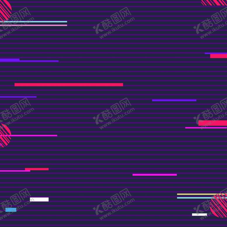 编号：65901109212212305089【酷图网】源文件下载-抖音素材故障风格背景