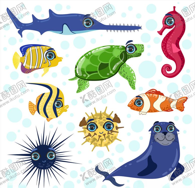 编号：26578110111728189902【酷图网】源文件下载-海洋动物