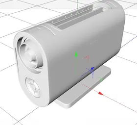 C4D模型吐司机