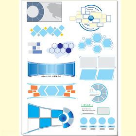 多样几何图形设计元素