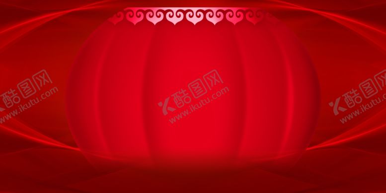编号：63669309280342206655【酷图网】源文件下载-喜庆红色新年灯笼背景