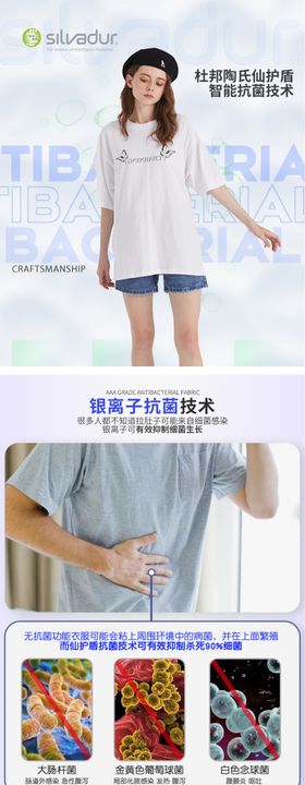 抗菌衣服详情页