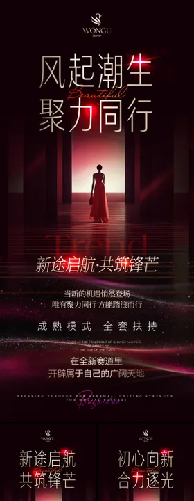 造势势能赋能招商会系列海报