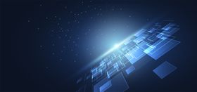 科技感分层背景图2