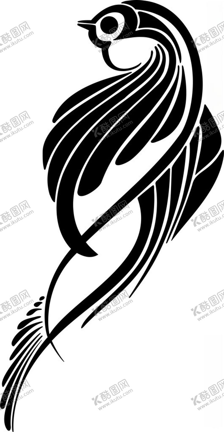 编号：39547202170040196654【酷图网】源文件下载-时尚创意鸟纹