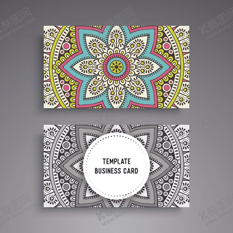 编号：19190209302025433828【酷图网】源文件下载-曼陀罗花纹