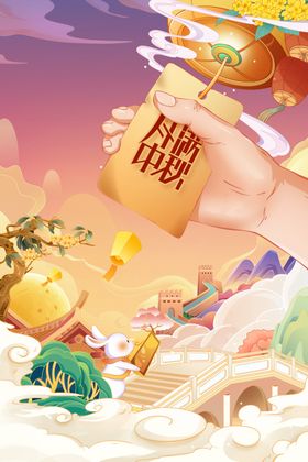 中秋节周期素材宣传