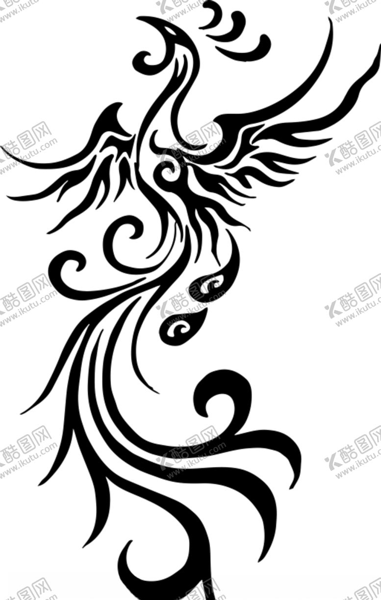 编号：11452806261624152050【酷图网】源文件下载-矢量凤凰