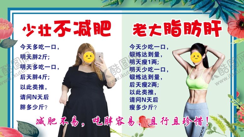 编号：47896310191624237408【酷图网】源文件下载-减肥