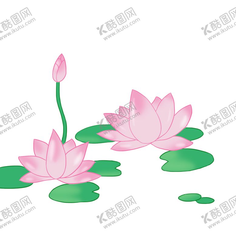 编号：70411303261643094755【酷图网】源文件下载-荷花元素