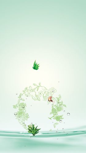 水滴背景