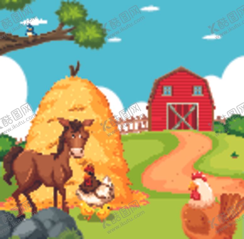 编号：35028109221914498554【酷图网】源文件下载-卡通农场