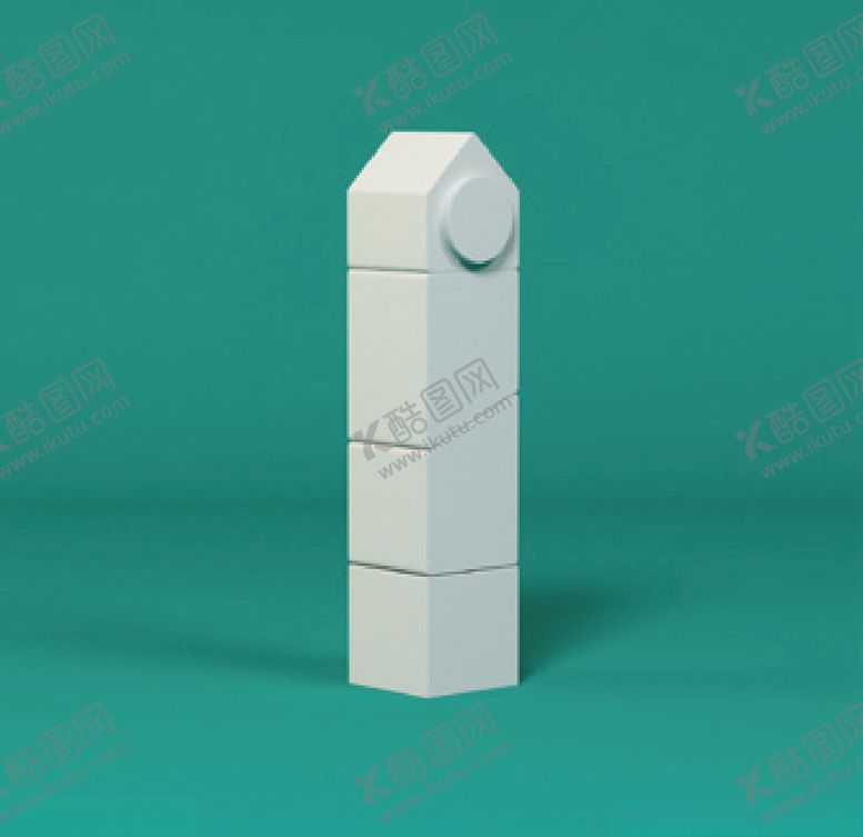 编号：46488309270205489892【酷图网】源文件下载-巴黎圣母院钟楼玩具模型