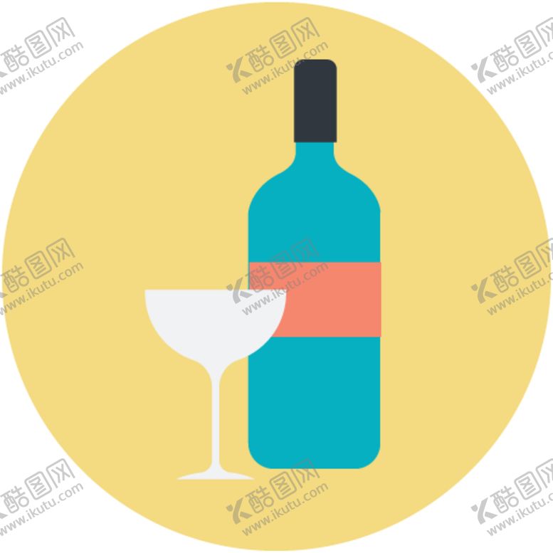 编号：34467006302213452290【酷图网】源文件下载-红酒图标