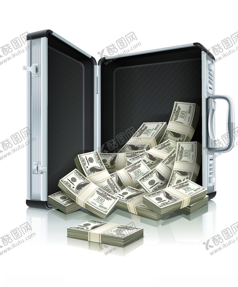 编号：80365110300102172806【酷图网】源文件下载-装现金的手提箱