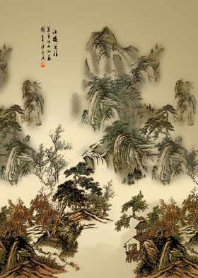 山水画