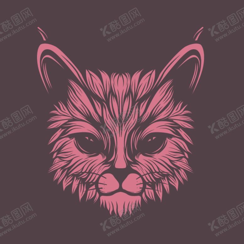 编号：29765809270944165937【酷图网】源文件下载-矢量动物头像