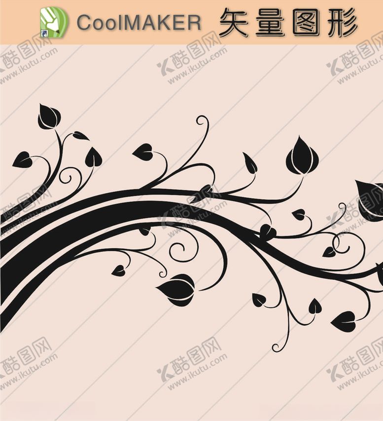 编号：10497010310013073947【酷图网】源文件下载-花草剪纸花草壁纸简洁手绘