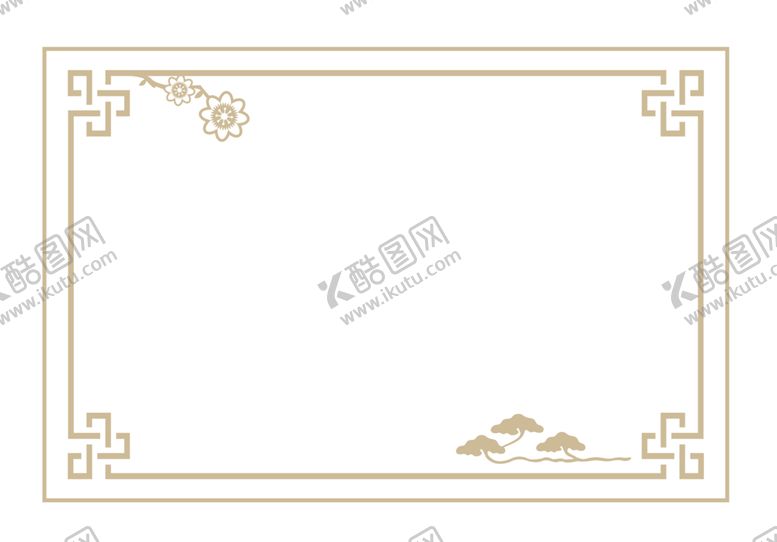 编号：36998105160523062796【酷图网】源文件下载-中国风边框
