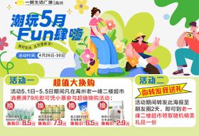 五一超市宣传海报
