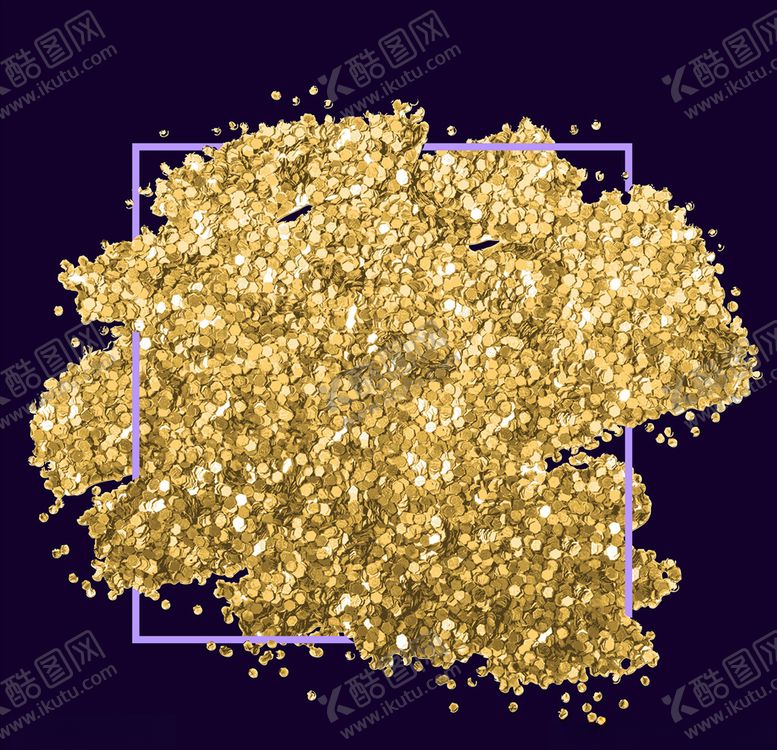 编号：40198407080549341528【酷图网】源文件下载-金粉