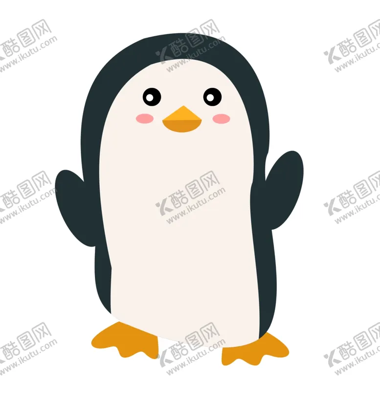 编号：42863406151234121294【酷图网】源文件下载-企鹅插画素材