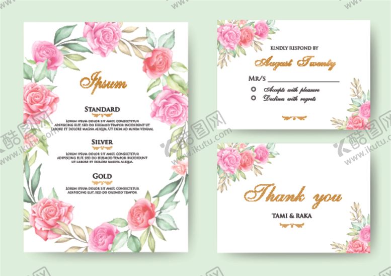 编号：25370010281631554401【酷图网】源文件下载-邀请卡