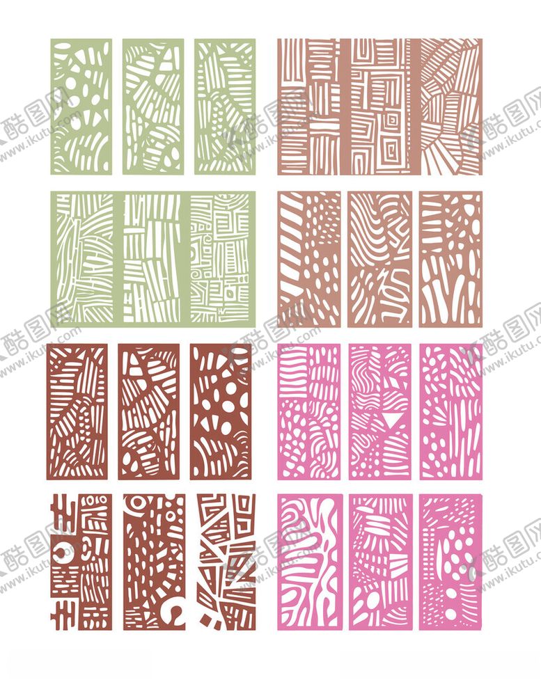 编号：86164711010539174035【酷图网】源文件下载-几何花纹图案