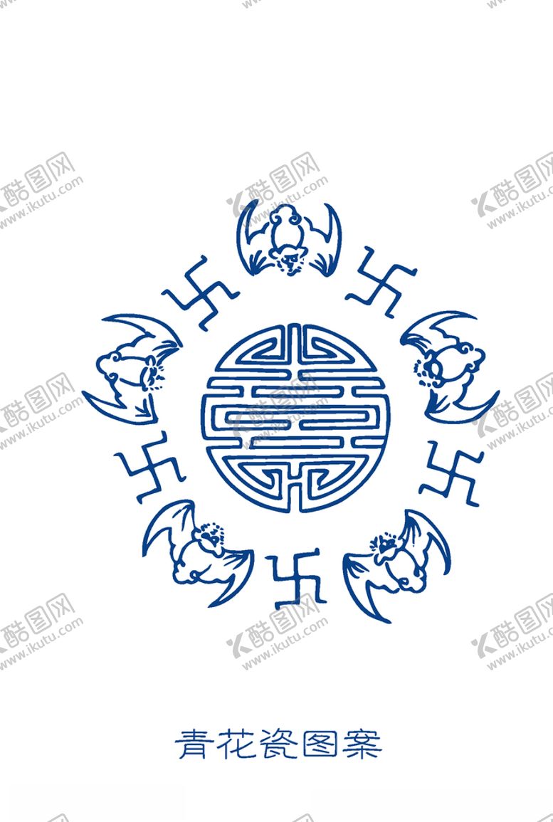 编号：94950107071111505689【酷图网】源文件下载-青花纹理