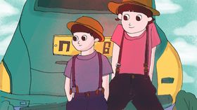 情侣插画