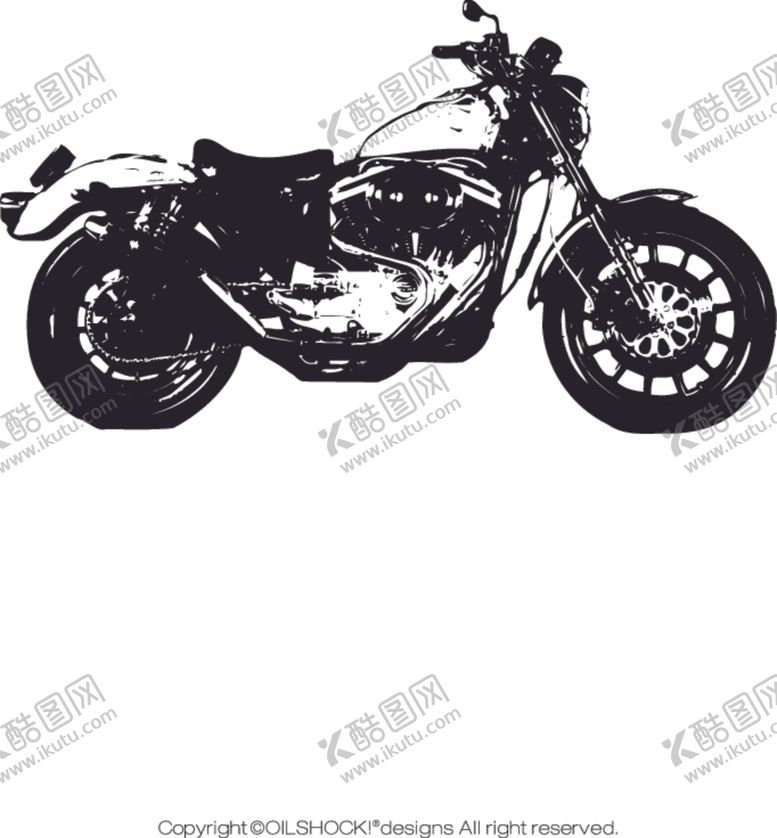 编号：17768310092319306694【酷图网】源文件下载-交通工具摩托车