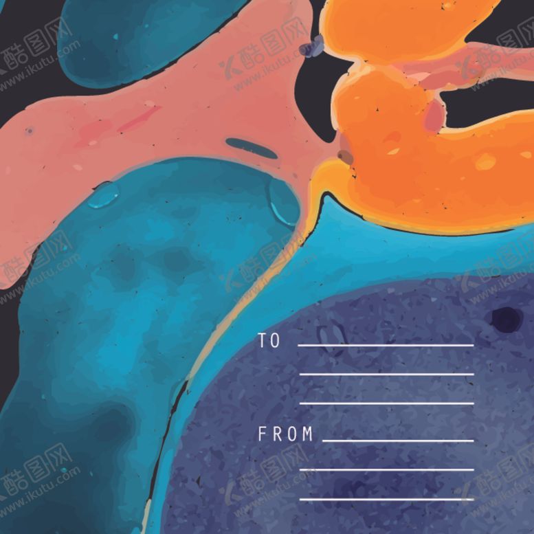编号：59674810040516232228【酷图网】源文件下载-抽象颜料晕染画