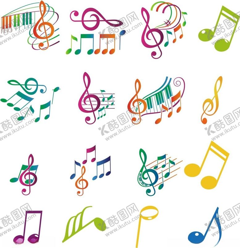 编号：66760810062154298203【酷图网】源文件下载-音符