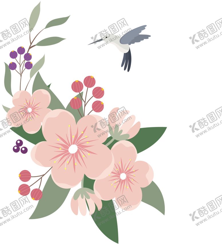 编号：95533010301044098532【酷图网】源文件下载-鲜花素材