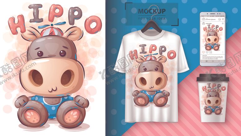 编号：59846909090932161786【酷图网】源文件下载-卡通印花图案