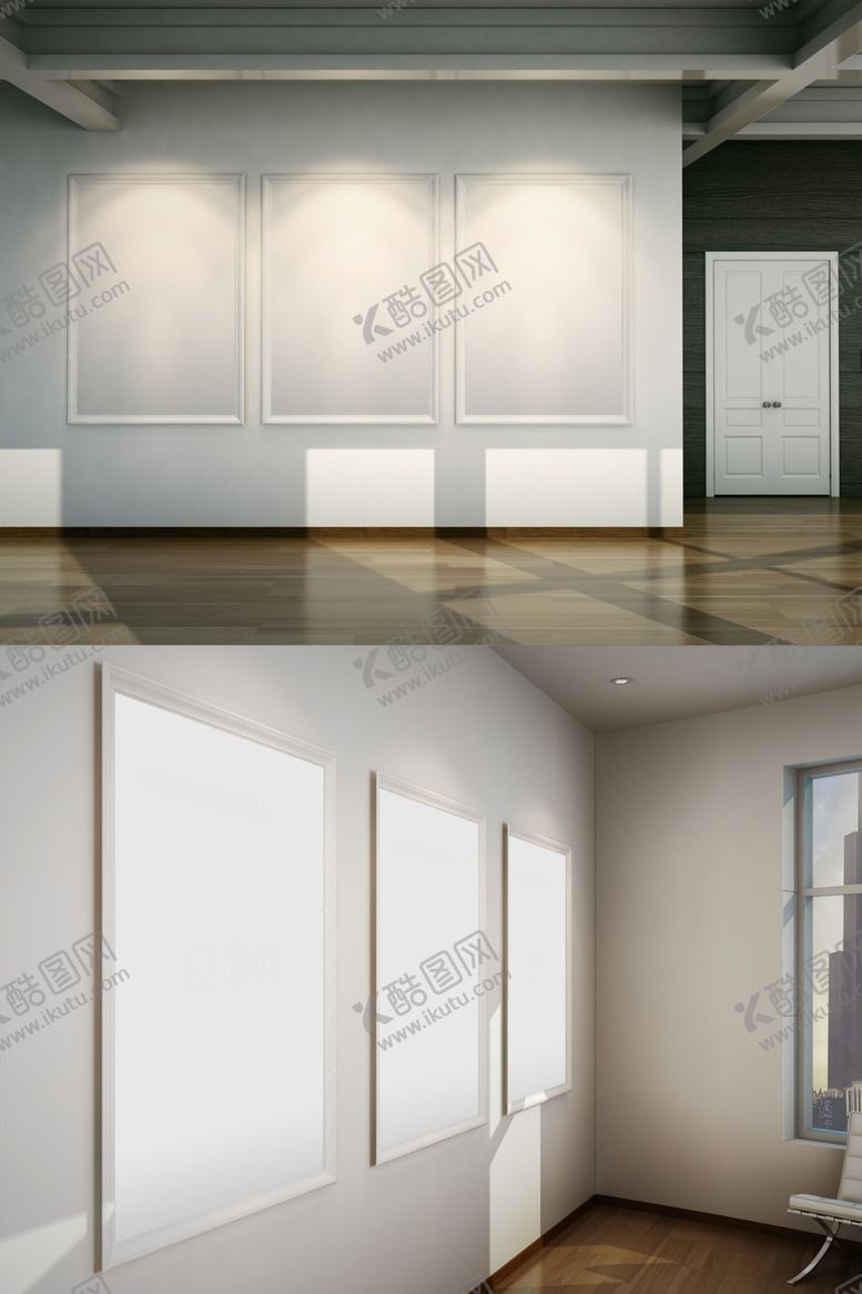 编号：86082406270300354656【酷图网】源文件下载-墙上海报样机