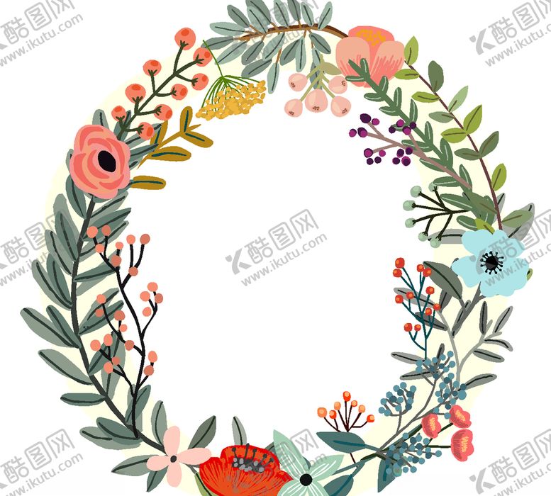 编号：29865610291014175896【酷图网】源文件下载-创意矢量手绘花卉字母