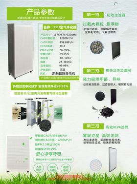 净化器宣传单