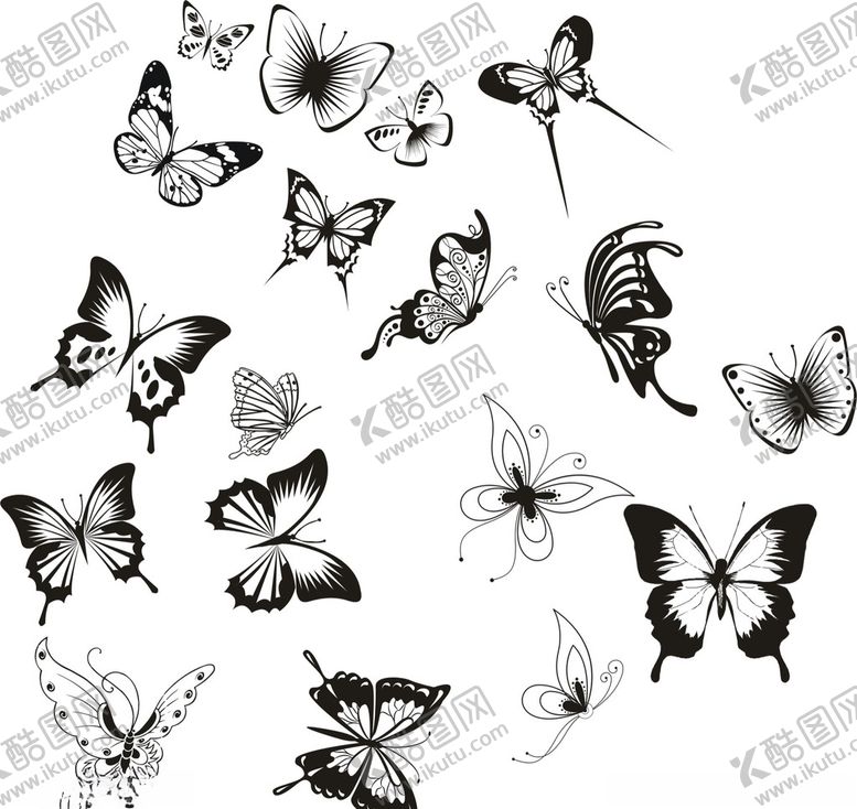 编号：26789211261614084218【酷图网】源文件下载-蝴蝶